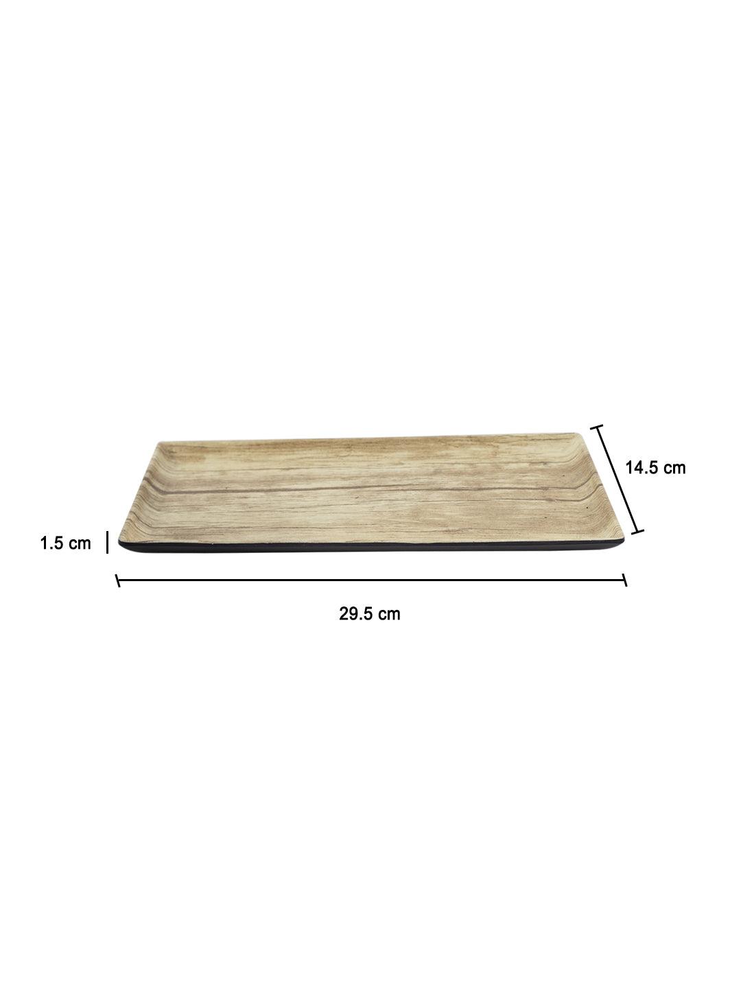 Beige Melamine Platter - Large