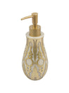 Light-Golden Polyresin Soap Dispenser - 380 mL