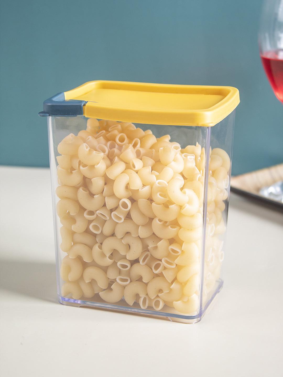Market99 Medium Plastic Cereal Dispenser Jar With Lid - MARKET 99