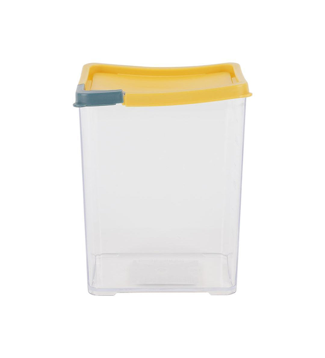 Market99 Medium Plastic Cereal Dispenser Jar With Lid - MARKET 99