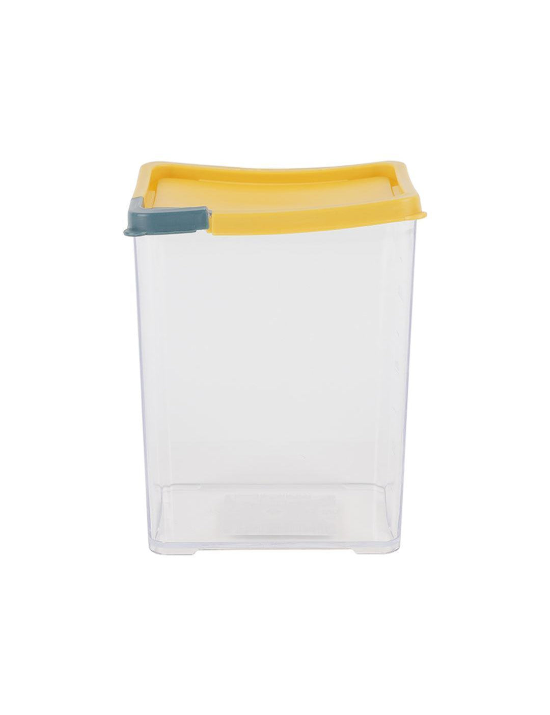 Market99 Medium Plastic Cereal Dispenser Jar With Lid - MARKET 99
