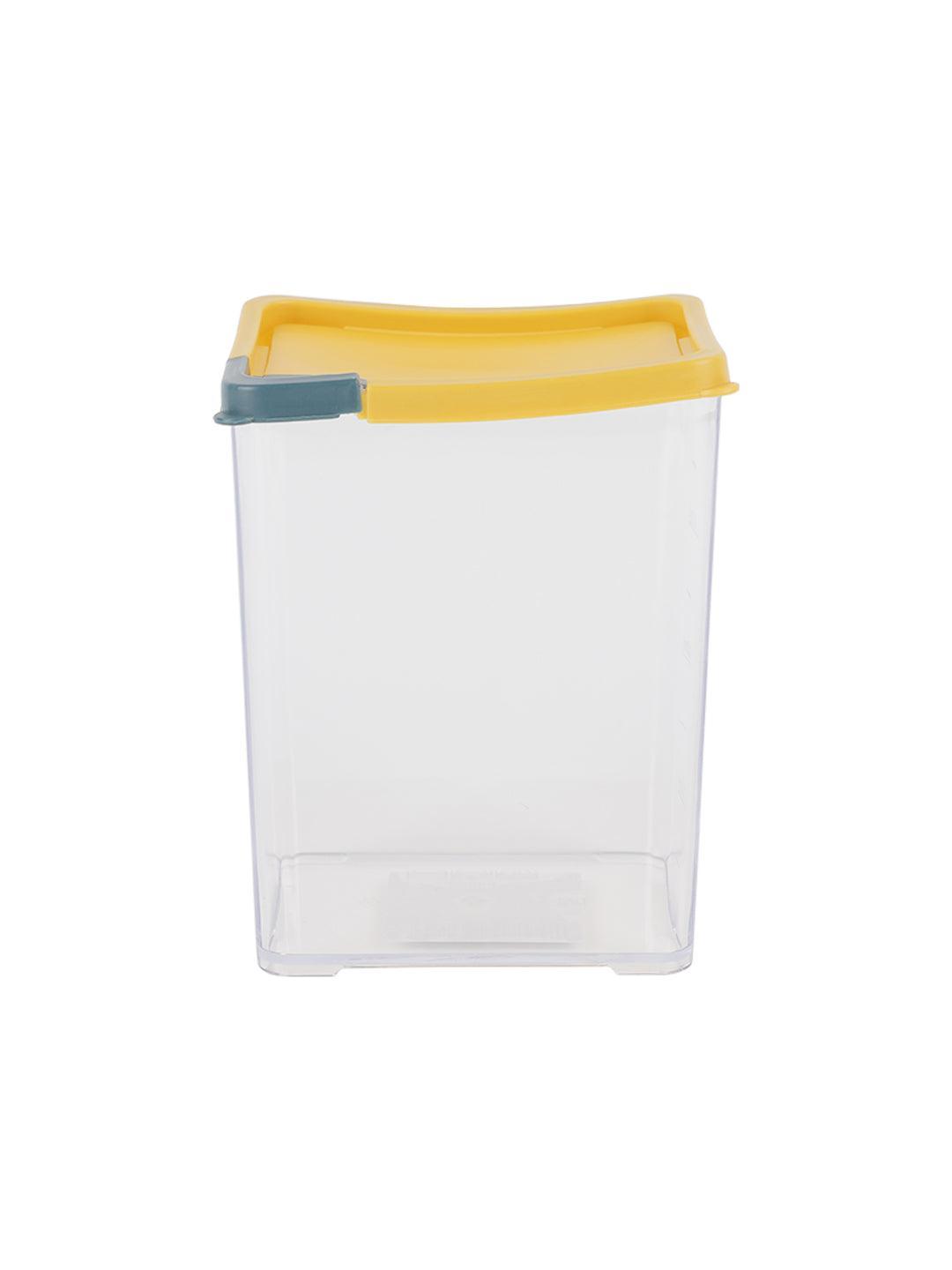 Market99 Medium Plastic Cereal Dispenser Jar With Lid - MARKET 99