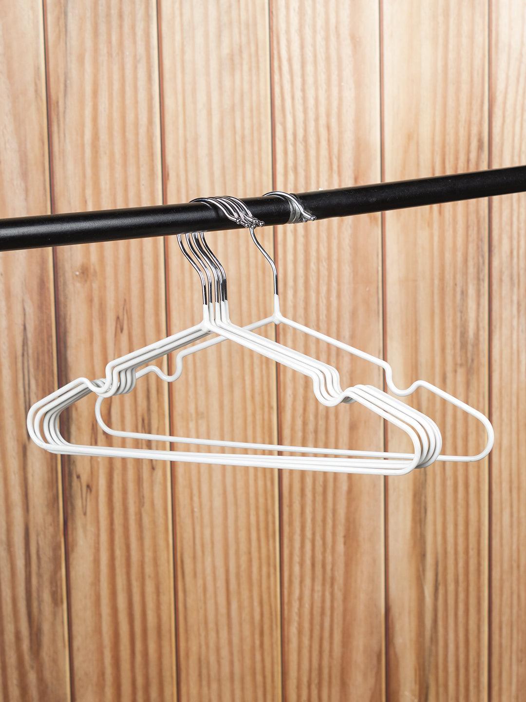 Clothes Hangers, Natural Wood Hangers, with Metal Hook, Standard Hangers,  Natural & Mahogany Colour, Wood, Set of 12 - MARKET99