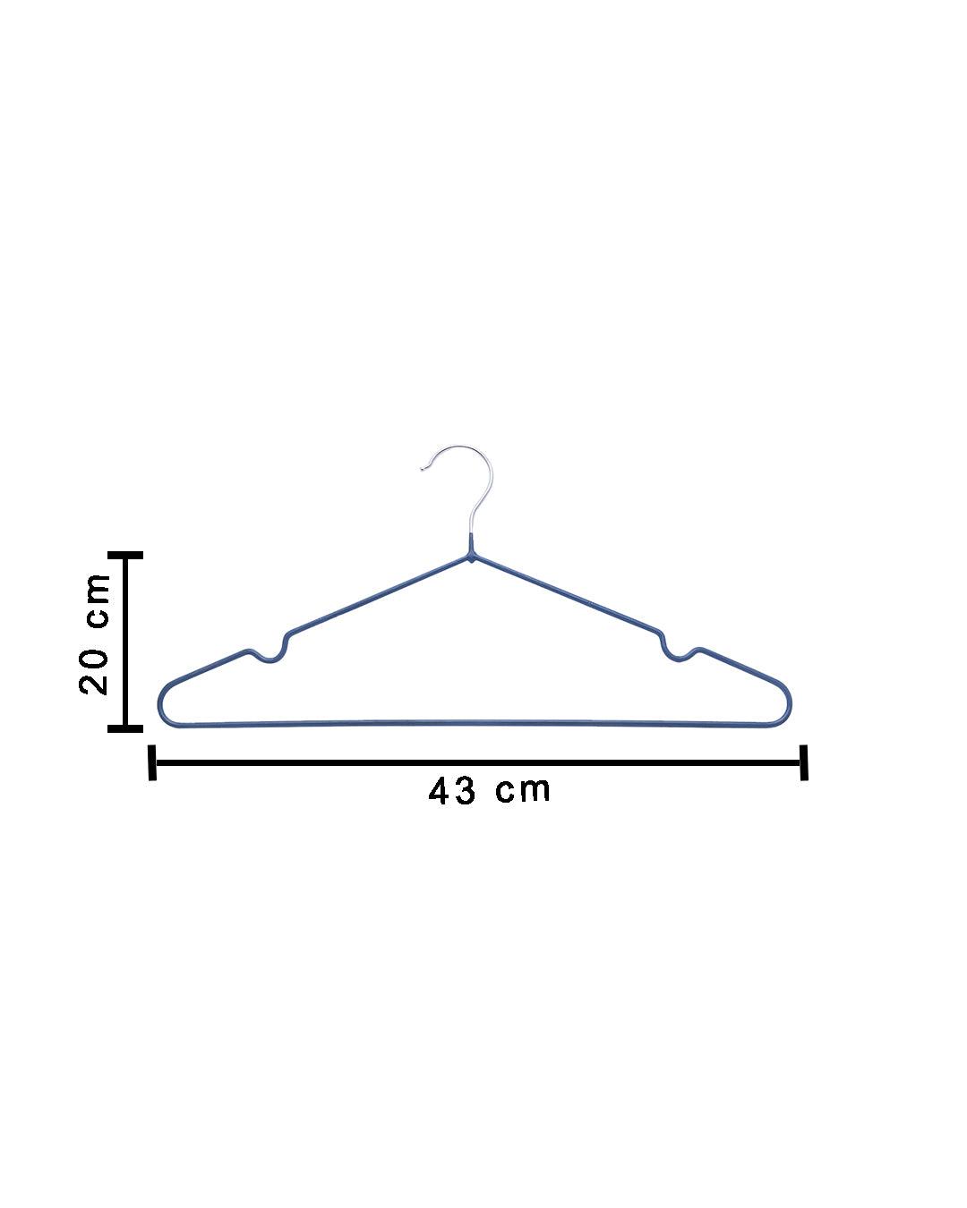 Clothes Hangers, Transparent, Heavy Duty, Clothing Standard Hangers, Plastic,  Set of 10 - MARKET99 – MARKET 99