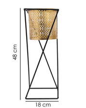 Market99 Metal Planter with Stand, Golden Colour, Iron, Set of 2 - MARKET 99