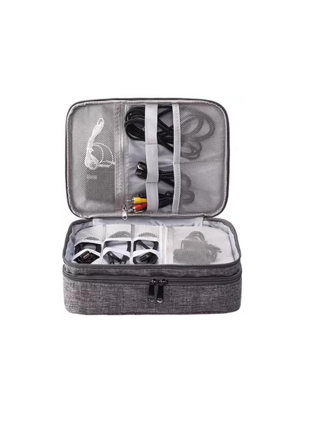 Packing Cube Set of 3 for Travel, Compression Bags Organizer for Luggage /  Backpack, Deep Grey