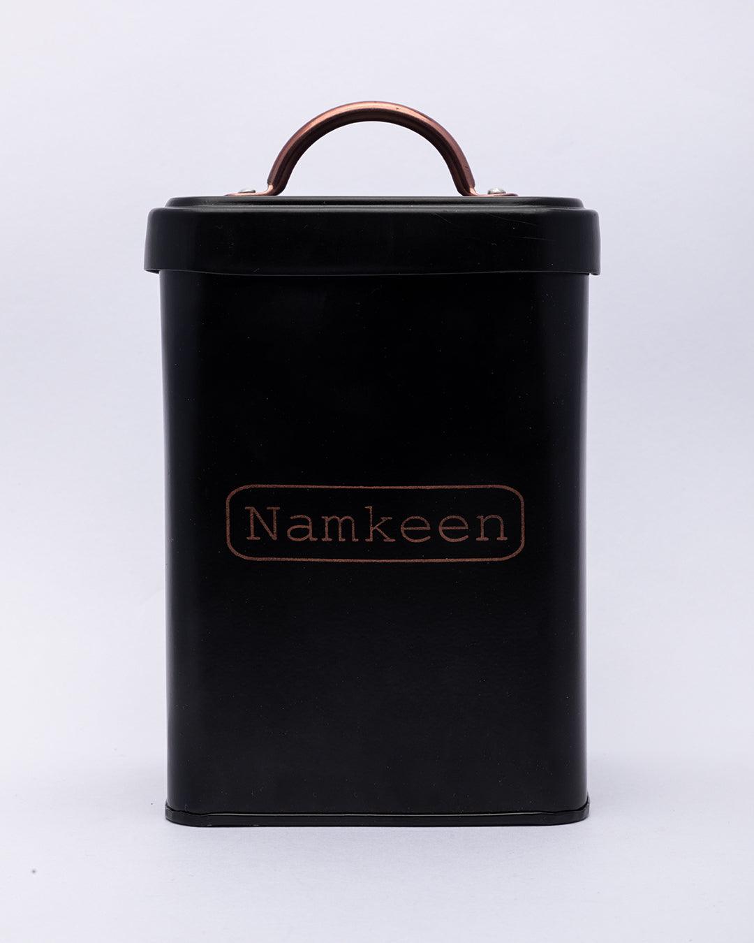 Market99 Namkeen Jar with Lid - (Black, 1900mL) - MARKET 99