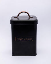 Market99 Namkeen Jar with Lid - (Black, 1900mL) - MARKET 99