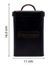 Market99 Namkeen Jar with Lid - (Black, 1900mL) - MARKET 99