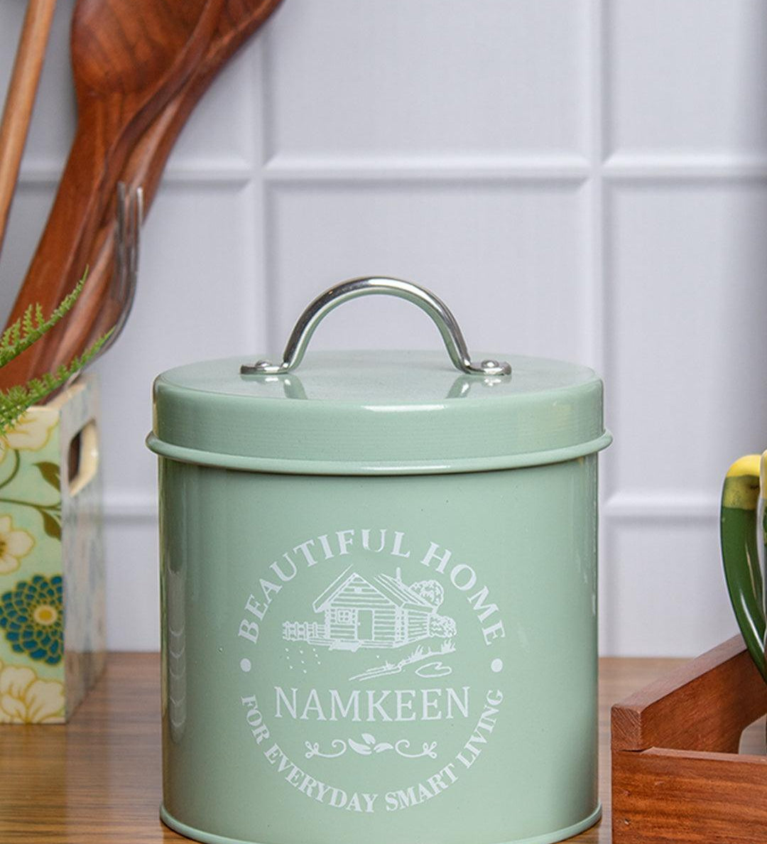 Market99 Namkeen Storage Jar with Lid - 1300 mL - MARKET 99