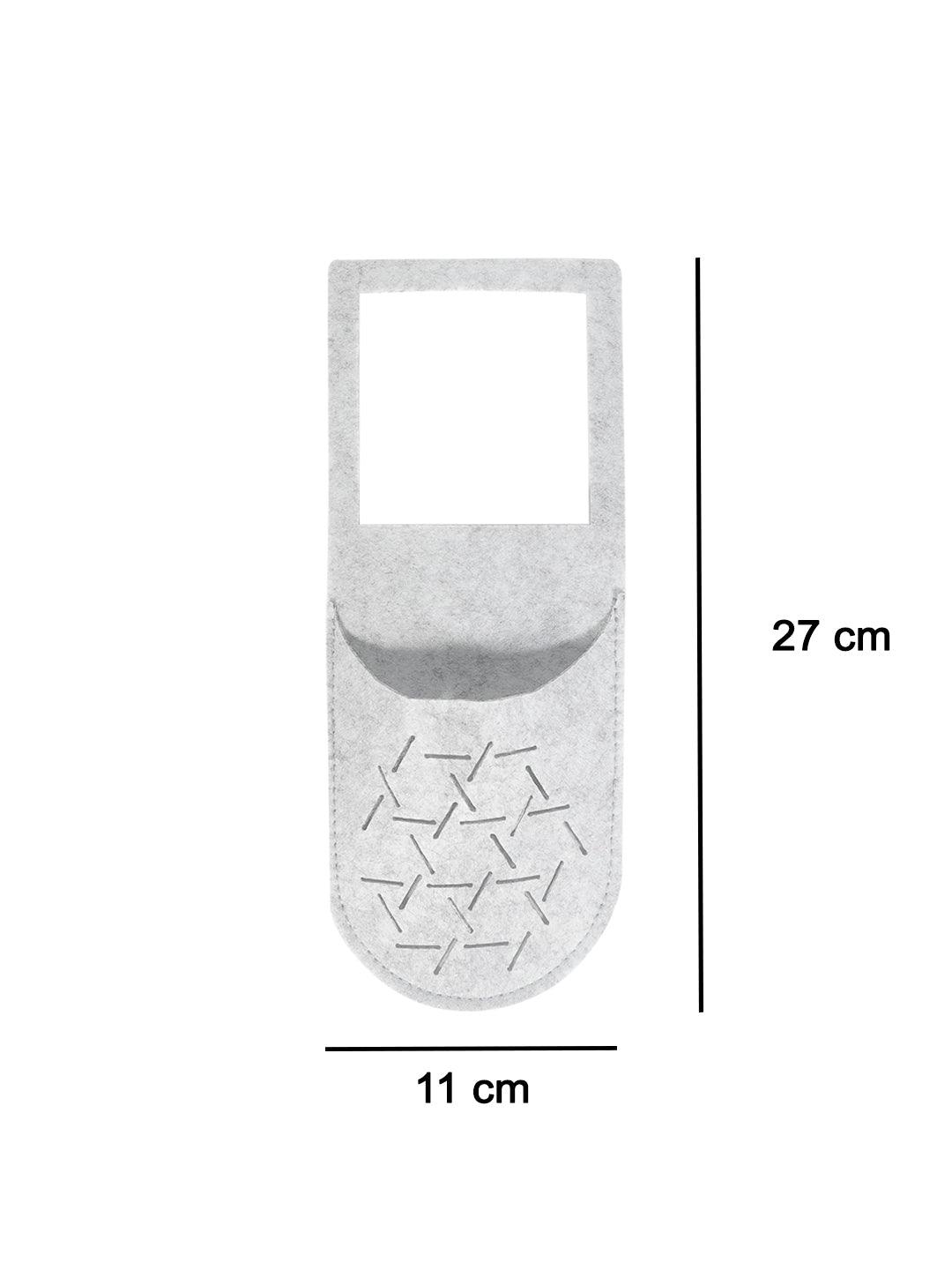 Market99 Oval Felt Mobile Holder 26.5X10.5X0.2Cm - MARKET 99