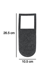 Market99 Oval Felt Mobile Holder 26.5X10.5X0.2Cm - MARKET 99