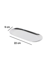 Market99 Oval Stainless Steel Jewellery Holder Tray - MARKET 99