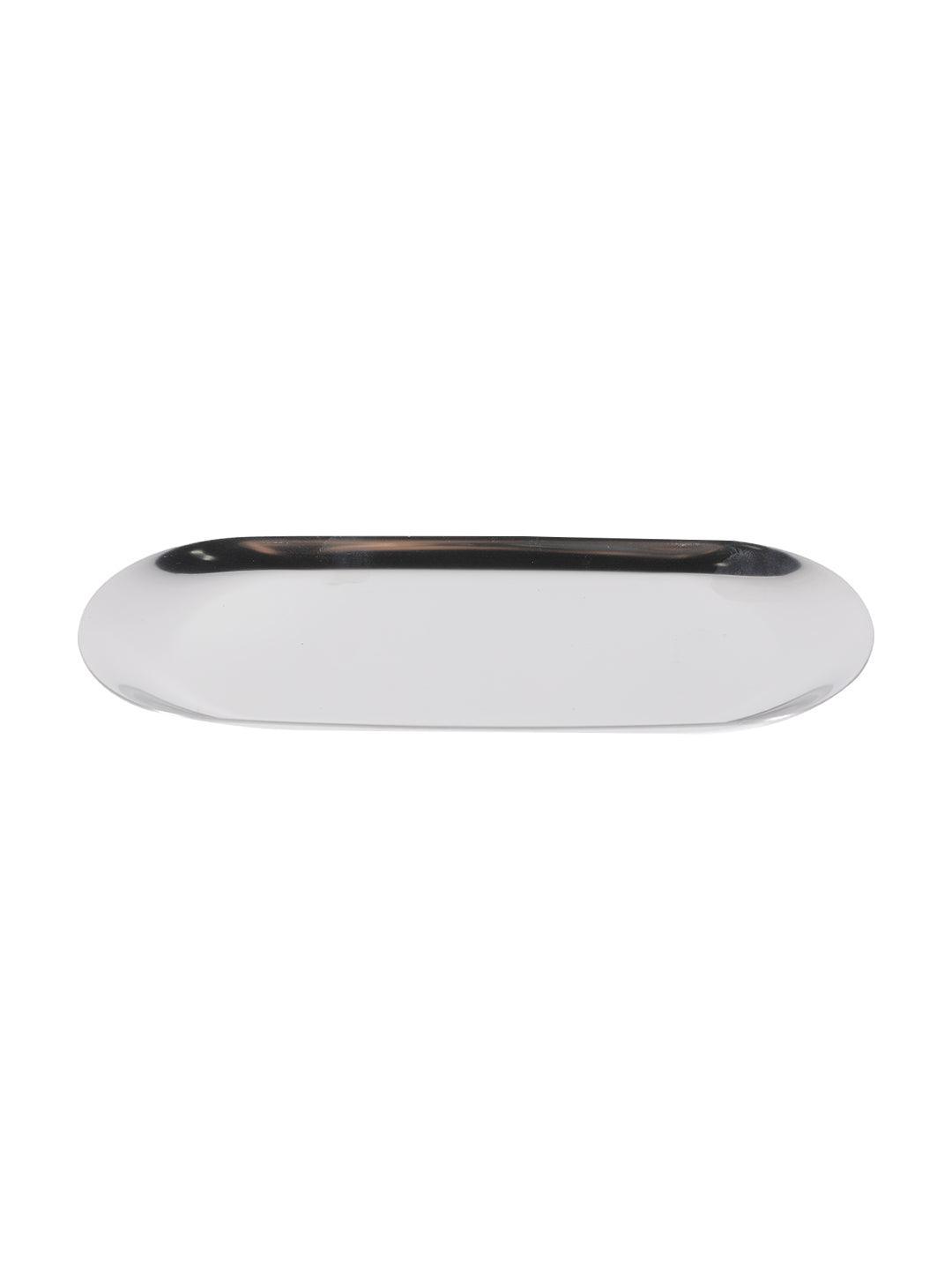 Market99 Oval Stainless Steel Jewellery Holder Tray - MARKET 99