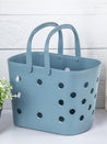 Plastic Home Storage Basket with Handles
