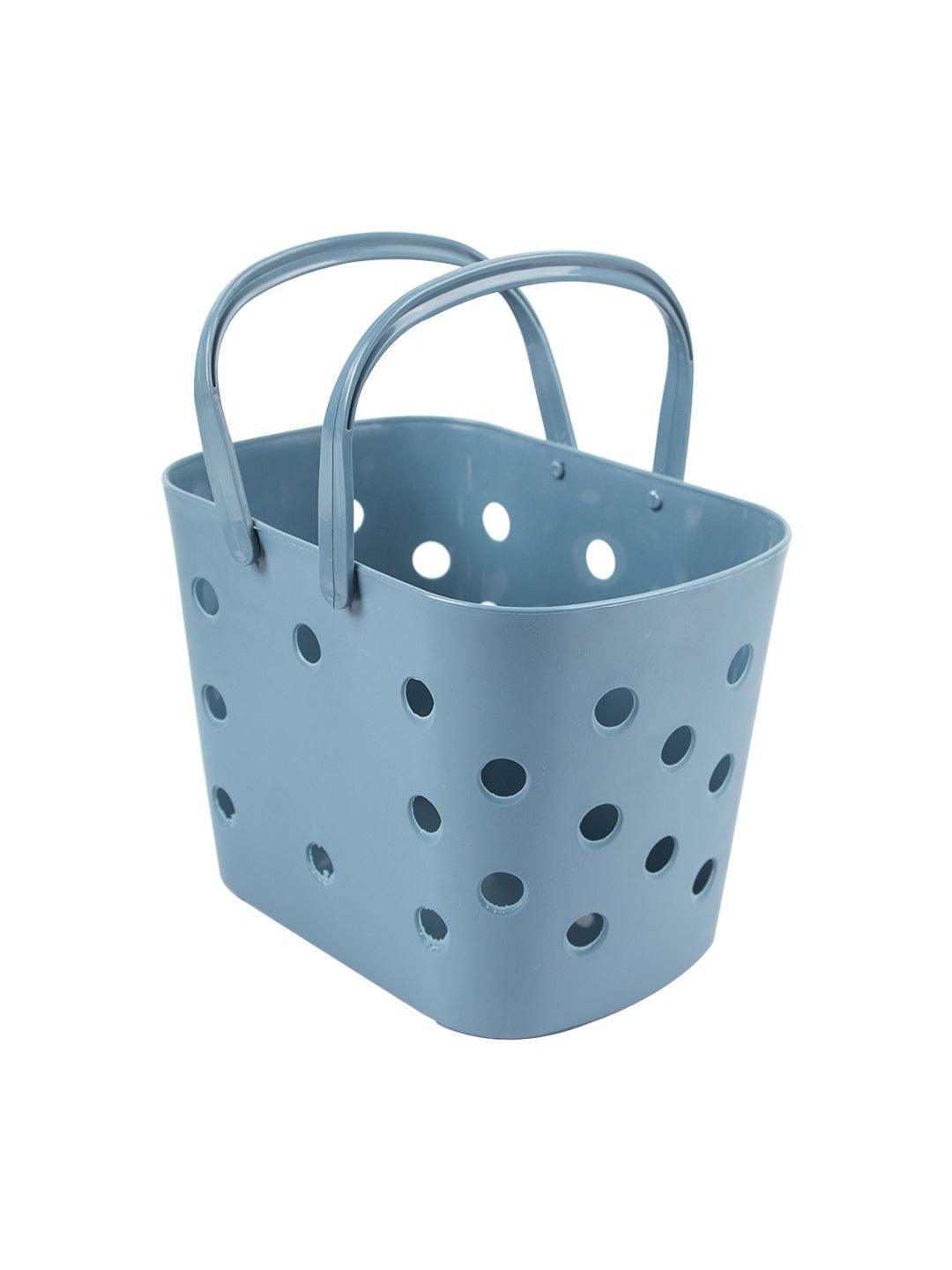Plastic Home Storage Basket with Handles