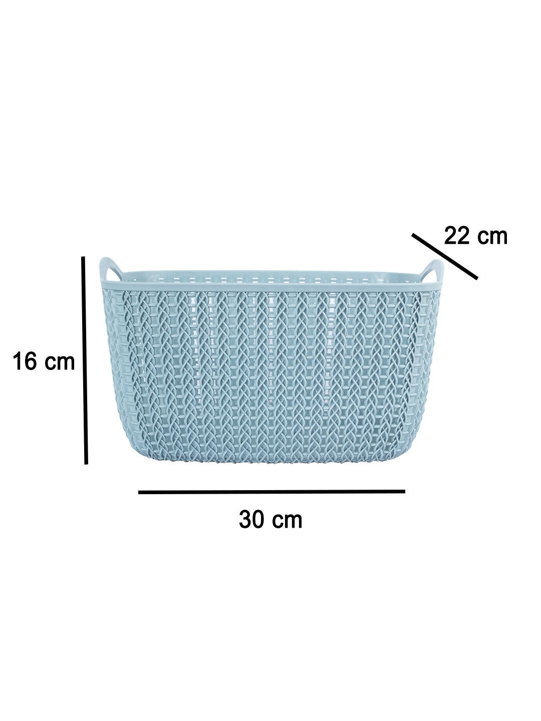 Market99 Plastic Multipurpose Stitch Home | Kitchen Storage Organizing Basket - MARKET 99