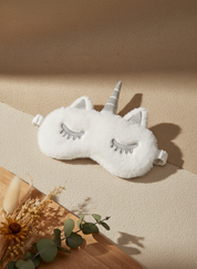 Market99 Plush Unicorn Eye Sleep Mask