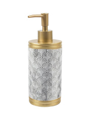 Polyresin Soap Dispenser with Golden Pump - 375 mL