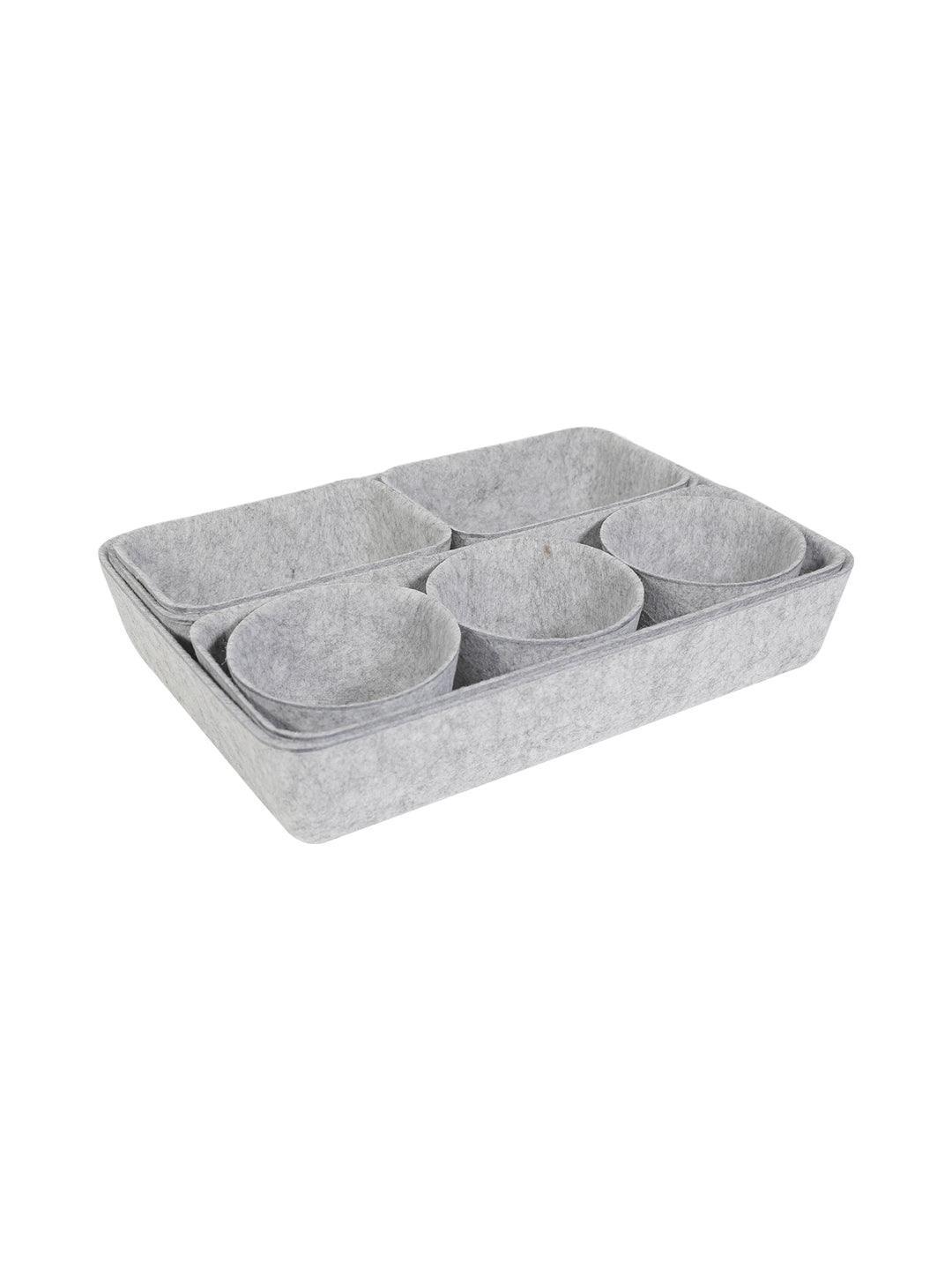 Market99 Rectangular Felt Desk Organizer - MARKET 99