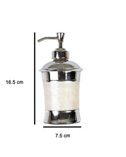 Market99 Soap Dispenser, Silver & Black, Brass, 300 mL - MARKET 99