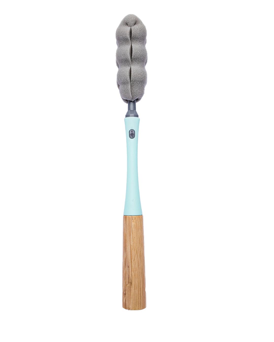 Market99 Sponge Bottle Brush with Bamboo Handle - MARKET 99