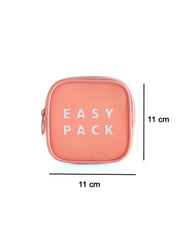 Market99 Square Plastic Travel Pouch - Easy Pack - MARKET 99