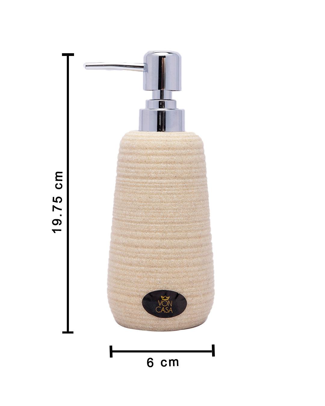 Market99 Stone Curving Soap Dispenser - 320 mL - MARKET 99