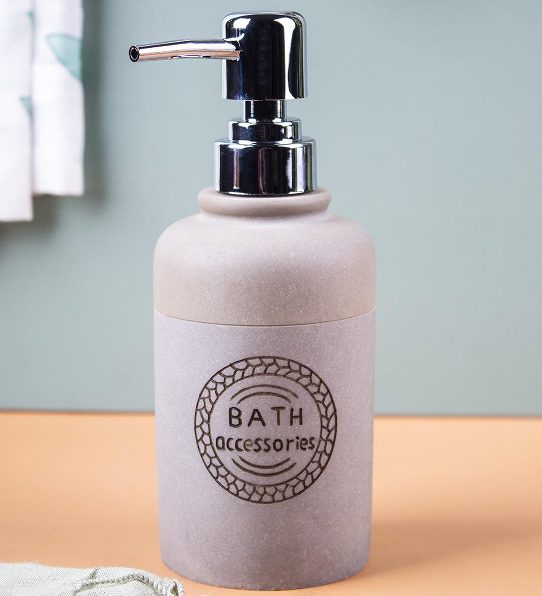 Market99 Stone Finish Soap Dispenser - 350 mL - MARKET 99