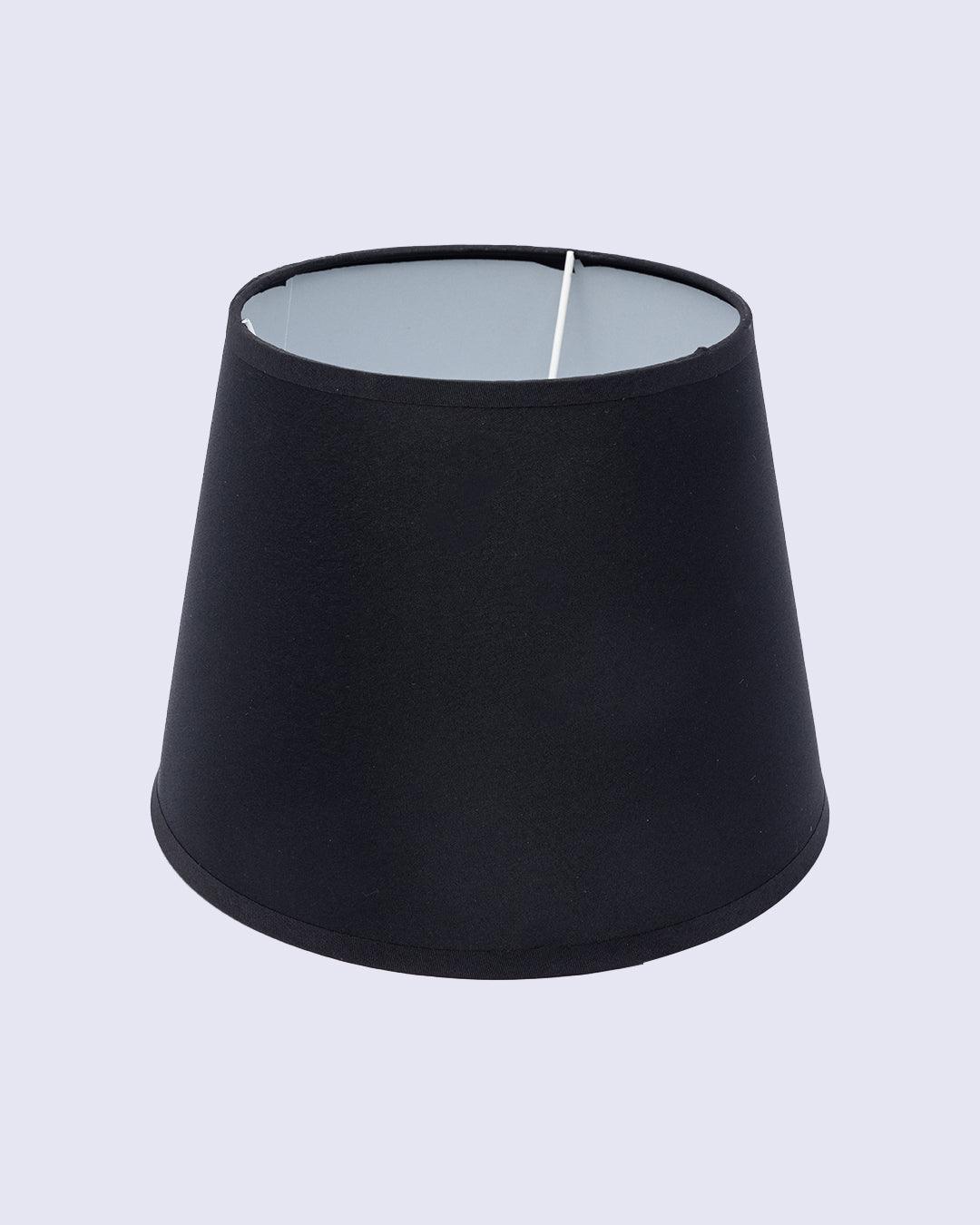 Market99 Table Lamp, with Shade, Circular Shape, Black & Gold Colour, Ceramic - MARKET 99