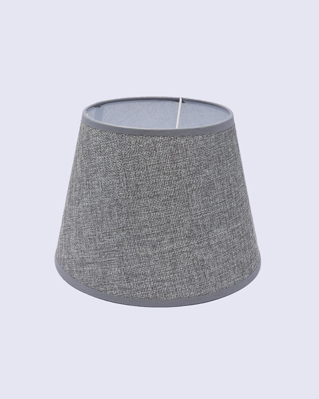 Market99 Table Lamp, with Shade, Tube Shape, Grey, Ceramic - MARKET 99