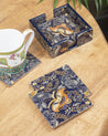 MARKET99 Tableware Tea Coaster (1 Pcs, Floral Print)