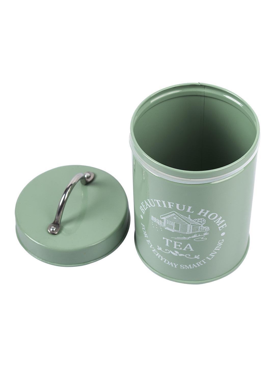 Tea & Sugar Storage Jar with Lid - Set Of 2, Each 850mL