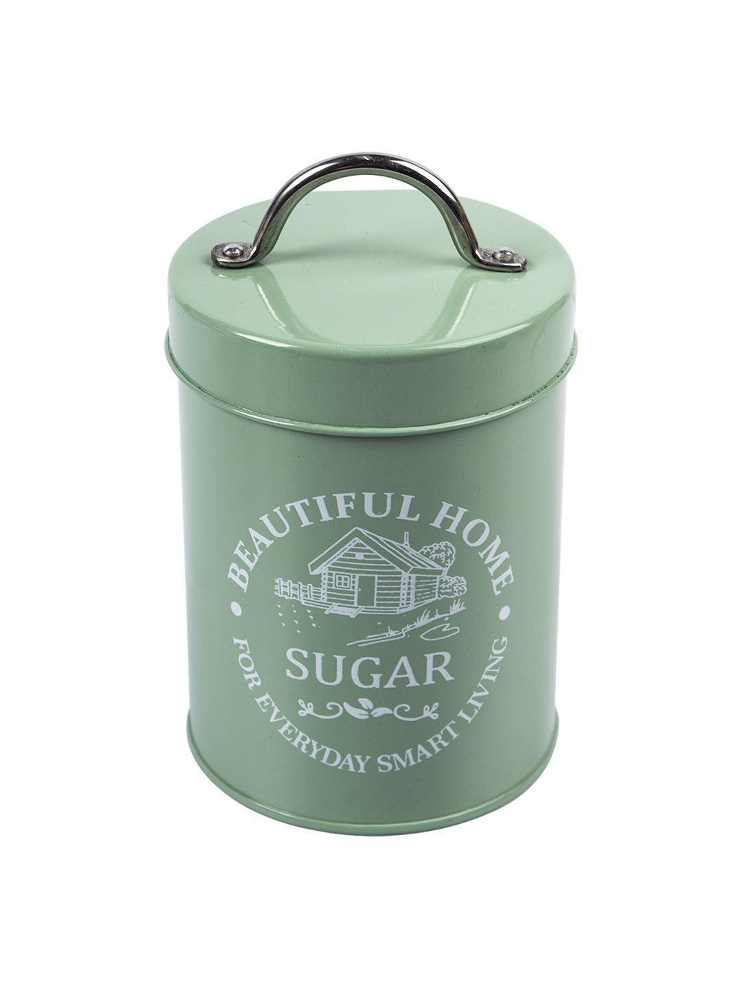 Tea & Sugar Storage Jar with Lid - Set Of 2, Each 850mL