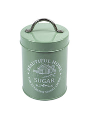 Tea & Sugar Storage Jar with Lid - Set Of 2, Each 850mL