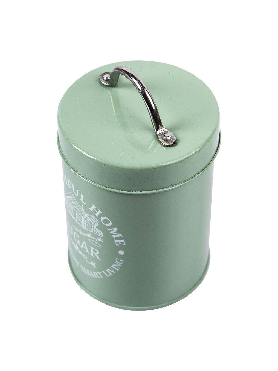 Tea & Sugar Storage Jar with Lid - Set Of 2, Each 850mL
