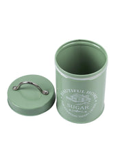 Tea & Sugar Storage Jar with Lid - Set Of 2, Each 850mL
