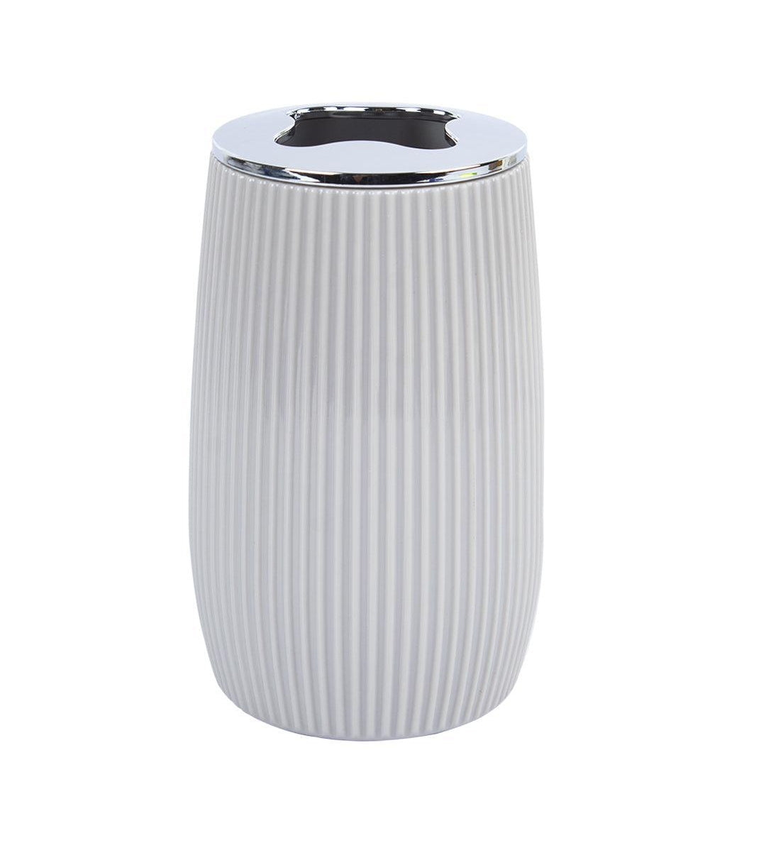 Market99 Toothbrush Holder With Striped Cylindrical Toothbrush Holder Tumbler Online - MARKET 99