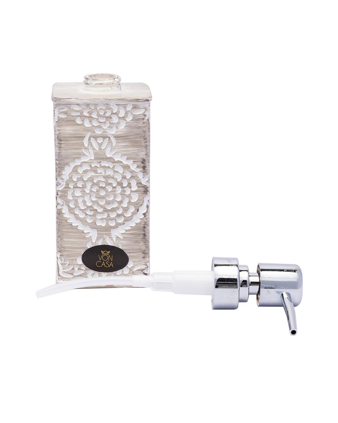 Market99 Traditional Engraved Design Liquid Soap Dispenser- 300 mL - MARKET 99