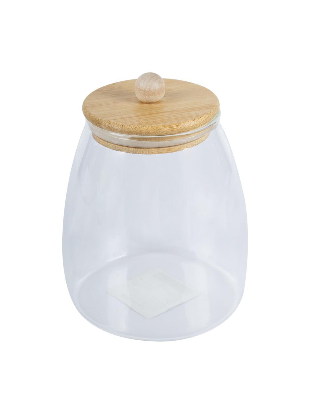 Market99 Transparent Canister Jar With Lid - MARKET 99