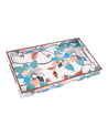 Market99 Tray with Handle, Floral Print, Multicolour, MDF - MARKET 99