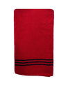 Market99 Zero Twist Bath Towel, Red, Cotton - MARKET 99