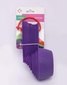 Measuring Spoon, for Cooking & Baking, Purple, Plastic, Set of 12 - MARKET 99