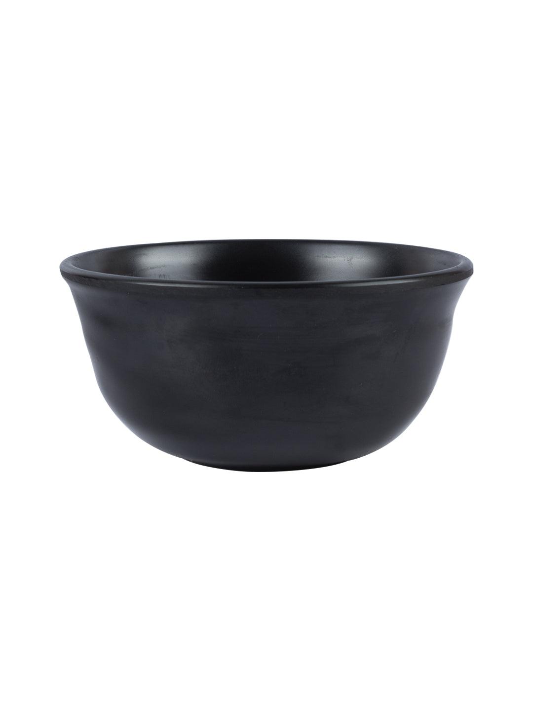 Melamine Black Round Soup Bowl (Set of 6) - MARKET 99