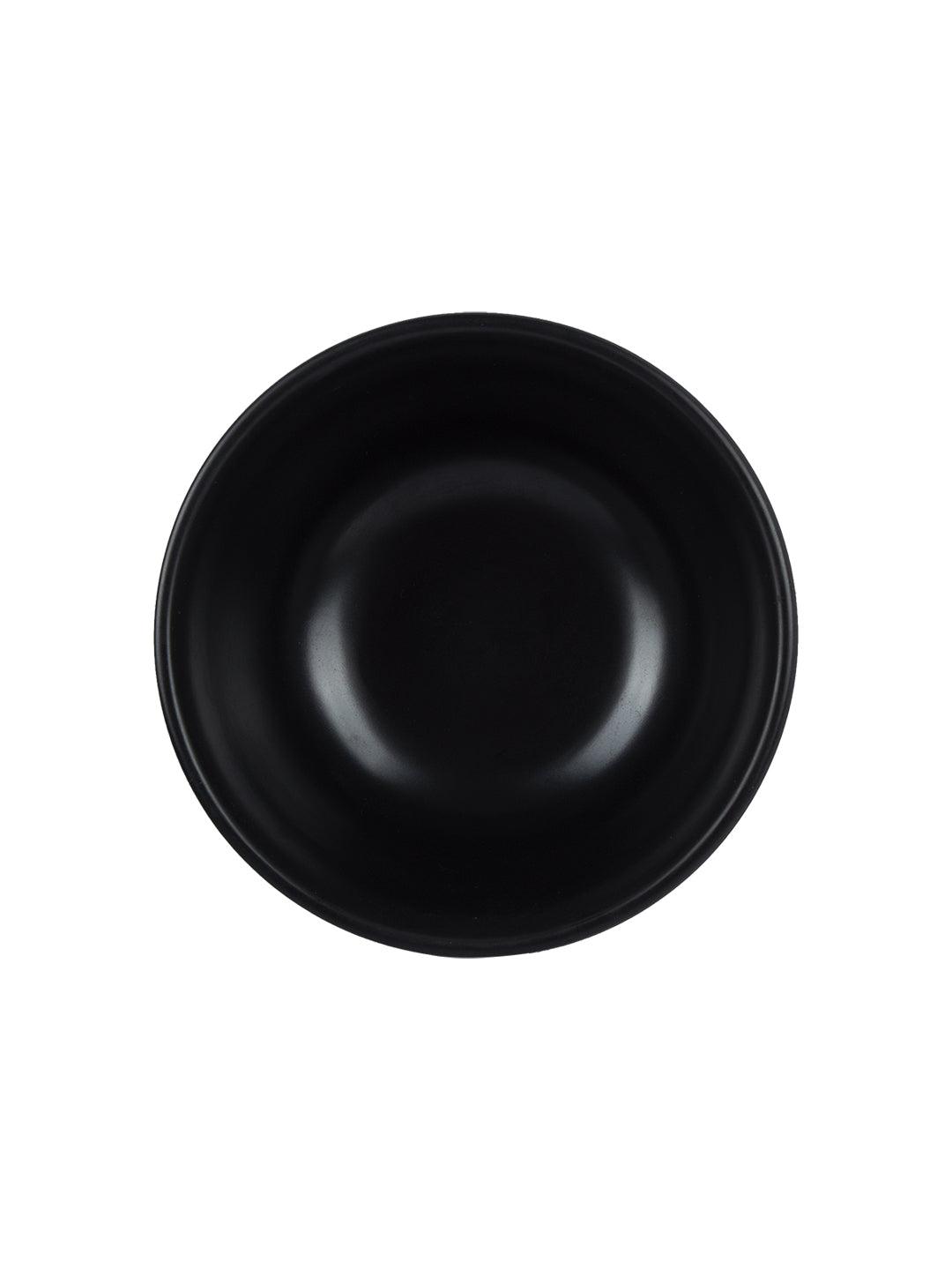 Melamine Black Round Soup Bowl (Set of 6) - MARKET 99