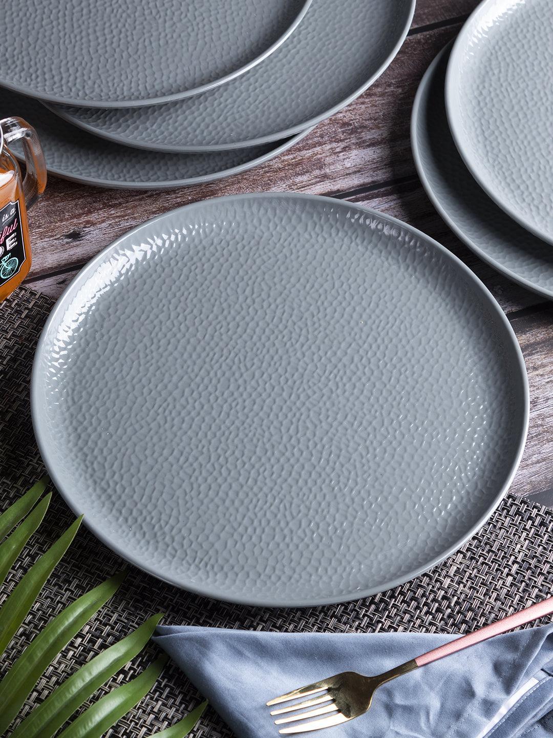 Grey plates outlet set