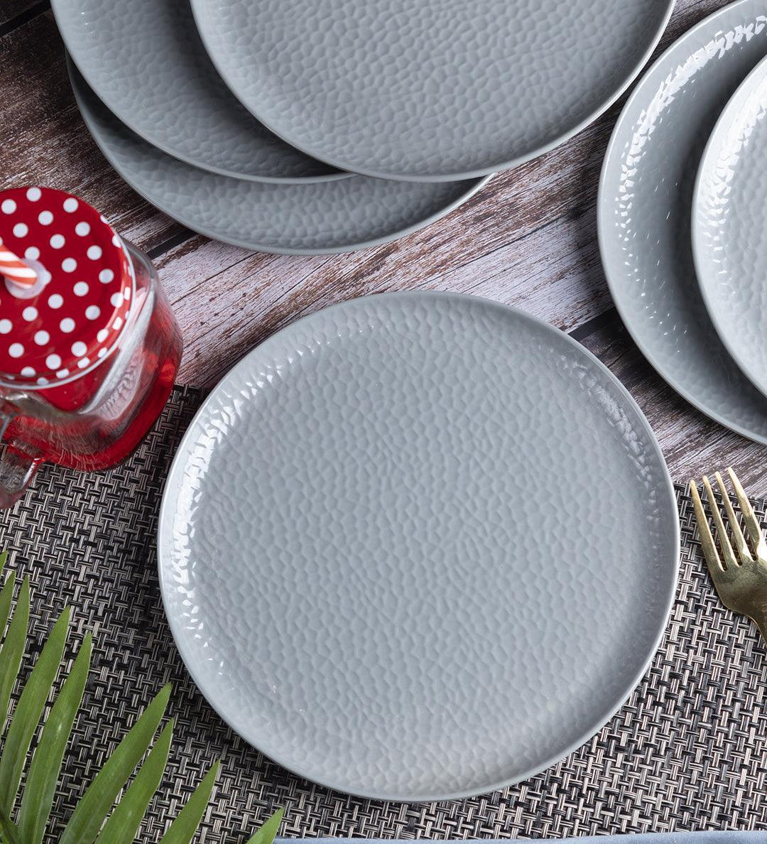 Melamine Round Quarter Plate (Set of 6) - MARKET 99