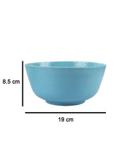 Melamine Turquoise Round Serving Bowl (Set of 2) - MARKET 99