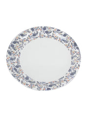 Melamine White Round Quarter Plate (Set of 6) - MARKET 99