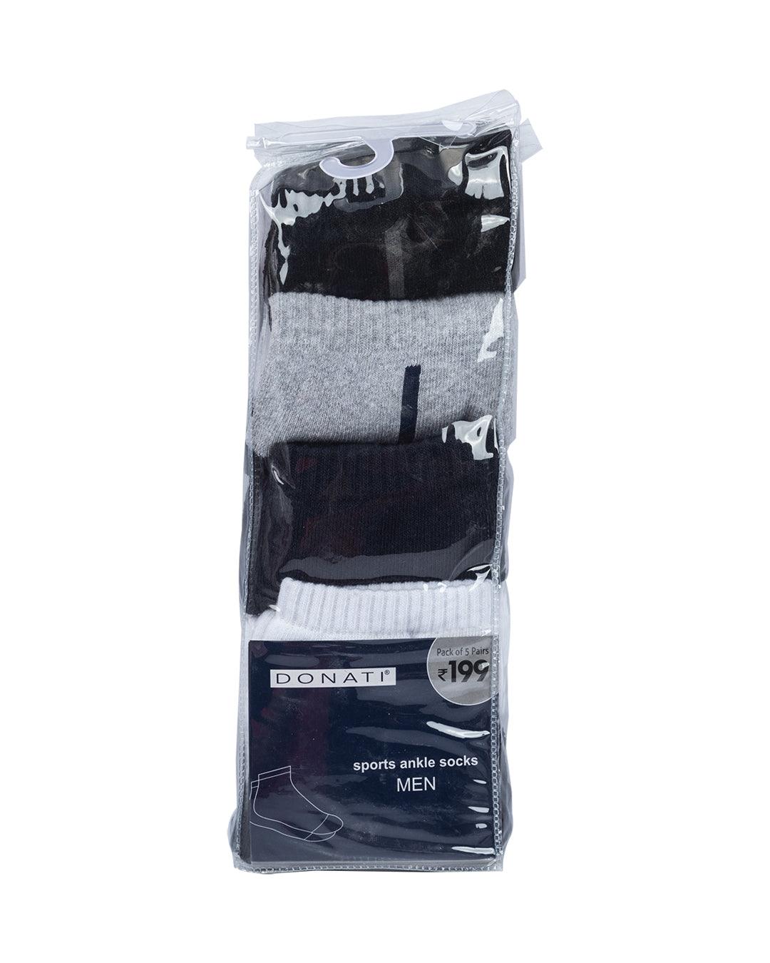 Mens Sports Socks -Pack Of 5 Pair - MARKET 99